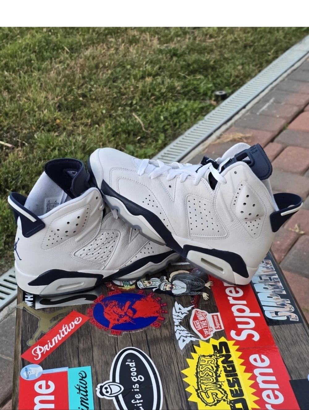 Size 7.5m - Jordan 6 Retro Midnight Navy